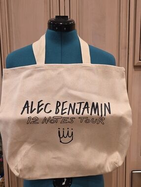 Alec Benjamin 12 Notes Tour Vip Package Tote Bag